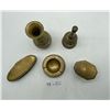 Image 2 : Lot of brass decor items