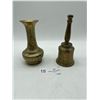 Image 3 : Lot of brass decor items