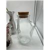 Image 4 : Glass and vase lot