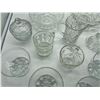 Image 4 : Etched glassware lot, 11 pcs