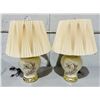 Image 1 : Pair of vintage lamps with shades