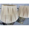 Image 4 : Pair of vintage lamps with shades