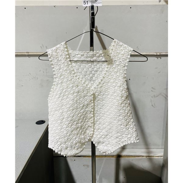 Vest and blouse vintage ladies clothing