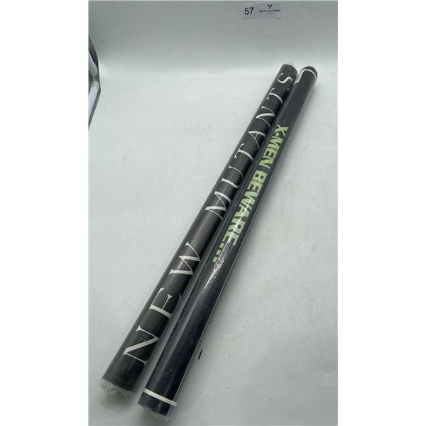 Two Marvel posters, NEW OLD STOCK, 1985