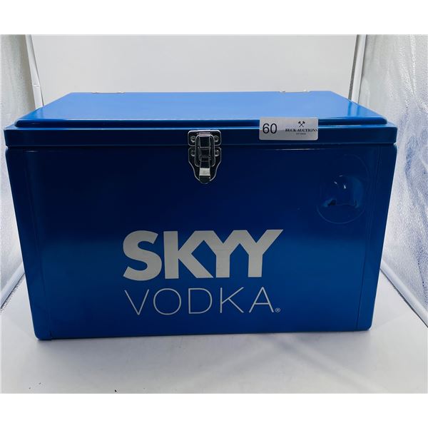 SKYY Vodka cooler Beck Auctions Inc.