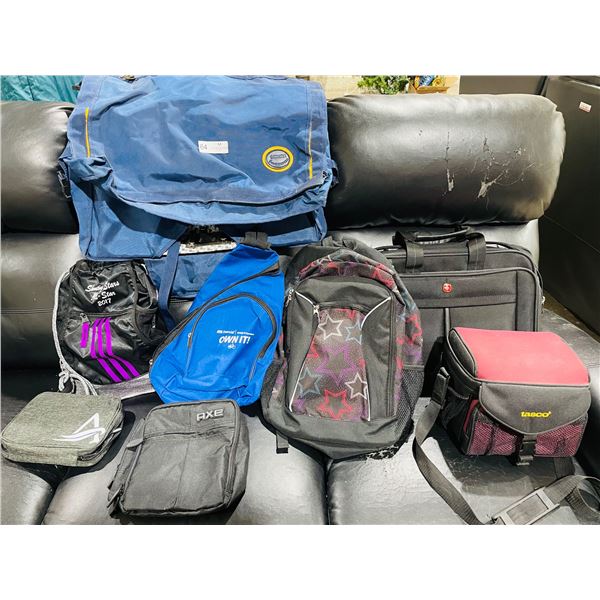 Assortment of useful bags