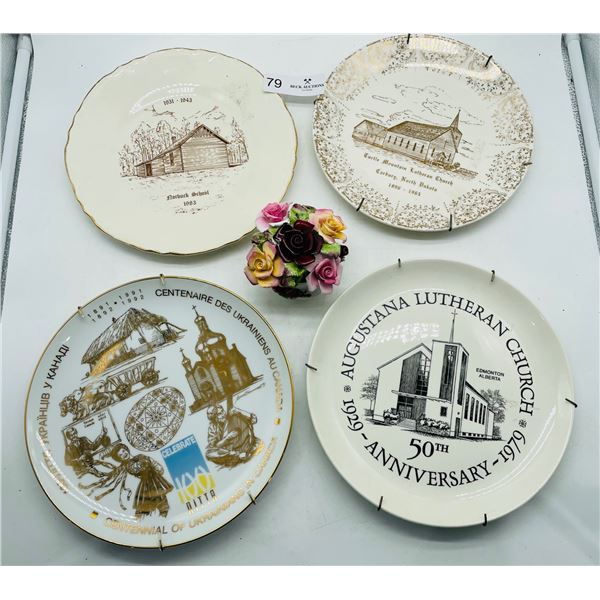 Historical collectors plate lot