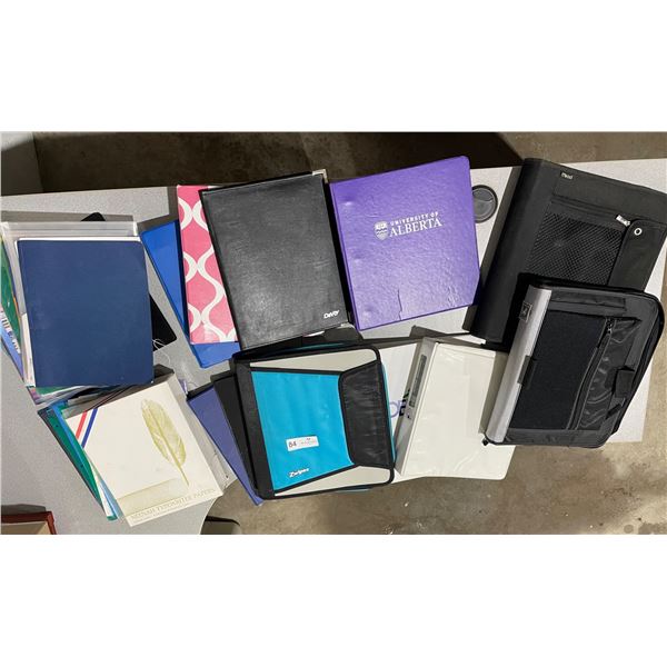 Binder office supply lot
