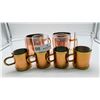 Image 2 : Copper and glass coffee cups