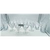 Image 1 : Crystal wine and water glasses, 14 pcs