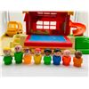 Image 6 : Vintage 1980s Fisher Price Little People School House #2550 Play Set