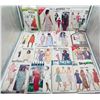 Image 1 : Lot of vintage ladies sewing patterns, 16 pcs