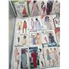 Image 2 : Lot of vintage ladies sewing patterns, 16 pcs