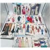 Image 1 : Lot of 70's and 80's ladies sewing patterns, 13 pcs