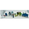 Image 5 : Miniature die cast furniture lot, Circa 1980