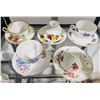 Image 1 : Vintage Teacups and Saucers Queen Anne