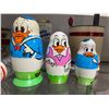 Image 3 : Lot of Vintage Disney nesting dolls and other items