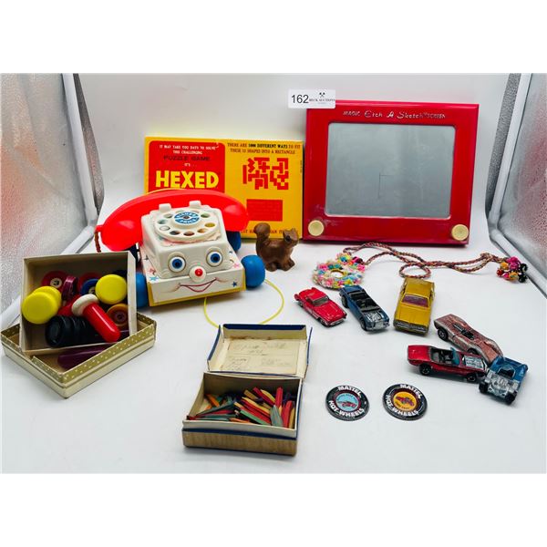 Lot of Vintage Children's toys and games