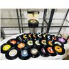 Image 1 : Large Lot of 45 RPM Rock Records