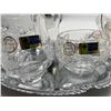 Image 4 : Crystal and Glass Lot, depression glass and silver fade
