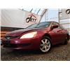 Image 2 : A10 --  2005 HONDA ACCORD EX, Red, 280889 KM