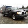 Image 8 : A12D --  2005 DODGE DAKOTA ST EXT CAB 4X4, Black, 309343 KM