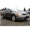 Image 8 : E2 --  2007 HONDA CIVIC LX , Grey, 273900 TMU KM