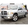Image 2 : F5 --  2005 DODGE RAM 1500ST QUAD CAB 4X4, Silver, 144063 KM
