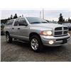 Image 8 : F5 --  2005 DODGE RAM 1500ST QUAD CAB 4X4, Silver, 144063 KM