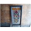 Image 1 : Hand Made Leaded Stained Glass Aprox 21"W x 41 3/4 " H