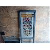 Image 2 : Hand Made Leaded Stained Glass Aprox 21"W x 41 3/4 " H