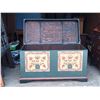 Image 2 : Hand Painted Wood Storage Chest