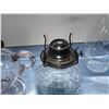 Image 2 : 1 Hand Oil Lamp & 1 Table Oil Lamp With Flutes