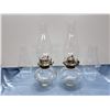 Image 1 : 2 Oil Lamps With 2 Extra Flutes