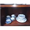 Image 2 : Vintage Blue And White Dishes Made In England & More