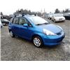 Image 8 : C3 --  2007 HONDA FIT , Blue, 212274 KM