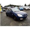 Image 8 : C6 --  2011 HYUNDAI ACCENT SE , Blue, 194802 KM