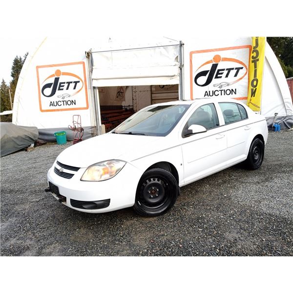 G2 --  2008 CHEVROLET COBALT LT, White, 179496 KM