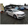 Image 8 : H2 --  2013 VOLKSWAGEN PASSAT S , White, 158 885 KM