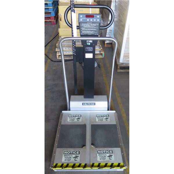 Scale-Tronix 6702 Portable Oversized Wheelchair Scale