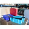 Image 2 : Pallet Multiple Boxes Cardinal Health Stacking Plastic Medical Organizer Bins, Misc Size & Color