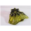 Image 3 : Vintage Avocado Green Art Glass