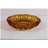 Image 2 : Vintage Amber Glass Ashtray