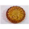 Image 3 : Vintage Amber Glass Ashtray