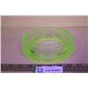 Image 4 : Vintage Uranium Glass Art Deco Posy Bowl
