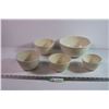 Image 1 : Set of 5 Vintage Stoneware Bowls