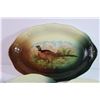 Image 2 : Vintage Bavarian Platter w/ 4 Plates “Game Birds”
