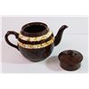 Image 3 : Vintage Brown Betty Teapot (5” Tall Made in England)