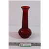 Image 1 : Brody Hobnail Ruby Red Vase (8”)