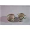Image 2 : Phoenix Bone China Cream & Sugar Set